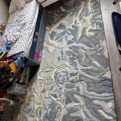 PGI Astratto 8x11 Hand tufted wool rug from India