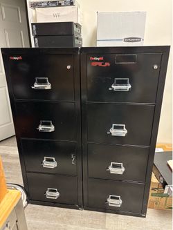 FireKing Legal File Cabinets (2)