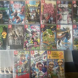 Nintendo Switch Games & Accessories ( See Prices)
