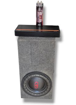 DD Car Audio 10 Incb Subwoofer with Amplifier
