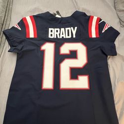 Tom Brady Patriots Authentic Jersey 48