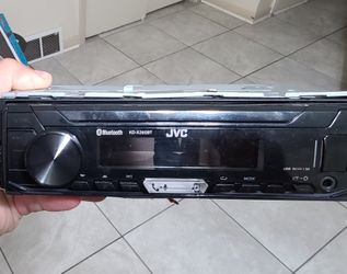 Jvc single din headunit