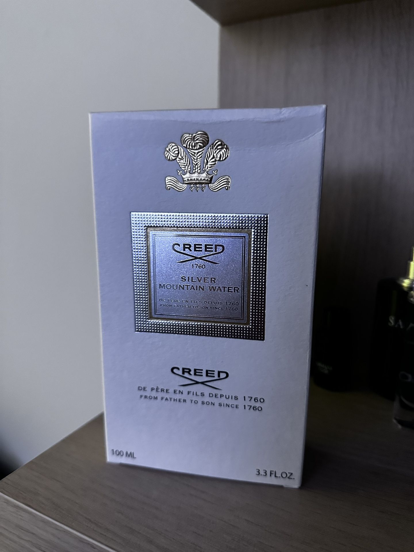 Unsprayed Creed Silver Mountain Water