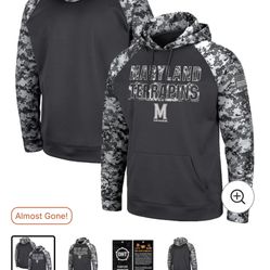 NWT Maryland Terrapins Hoodie