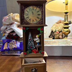 Antique Wooden Clock decoration