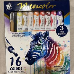 New Watercolor Paint Set