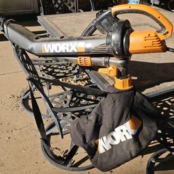 BLOWER/MULCHER WITH BAG