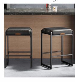 26-Inch Counter Height Bar Stools Set of 2