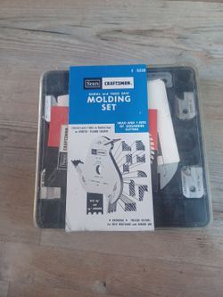 Sears craftsman radial and table saw molding set