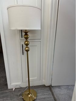 Gold Floor Lamp