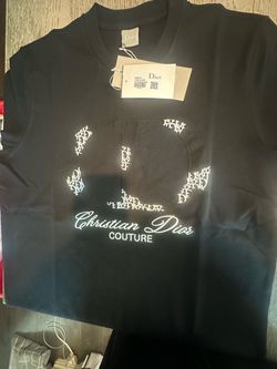 Christian Dior Couture Black T-Shirt