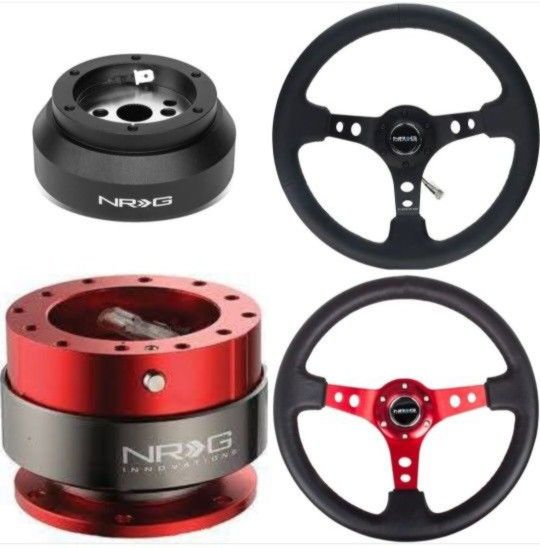 NRG Detachable Steering Wheel Kits In Stock For Car Truck Jeep Suv Utv Sxs (We Finance)