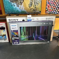 55”PHILIPS QLED 4k Smart Tv