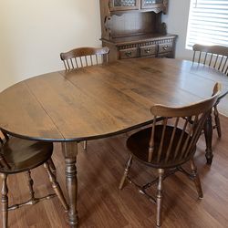 Beautiful vintage dining set for sale