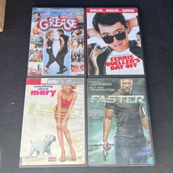 4 DVD Movies 