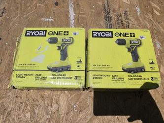 RYOBI ONE+ 18V Cordless 3/8 in. Drill/Driver Kit with 1.5 Ah Battery and Charger