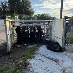 Aluminum car wash thing some copper hardly any steel very heavy