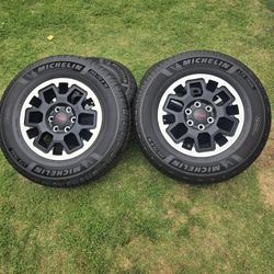 RIMS AND TIRES NEW OEM TRD TOYOTA TACOMA TUNDRA 4RUNNER SEQUOIA HIGHLANDER