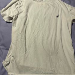 Nautica Classic Crew Neck T-Shirt White Men’s Size 2XL - Runs Small
