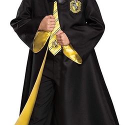 Harry Potter Unisex Kids Robe, Tie Official Hogwarts Wizarding World Costume M