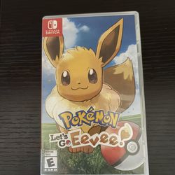 Pokémon, Let’s Go Eevee Nintendo Switch