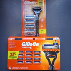 Gillette Fusion5 Razor And Refills