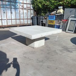 Contemporary Style 2-piece Concrete Coffee Table