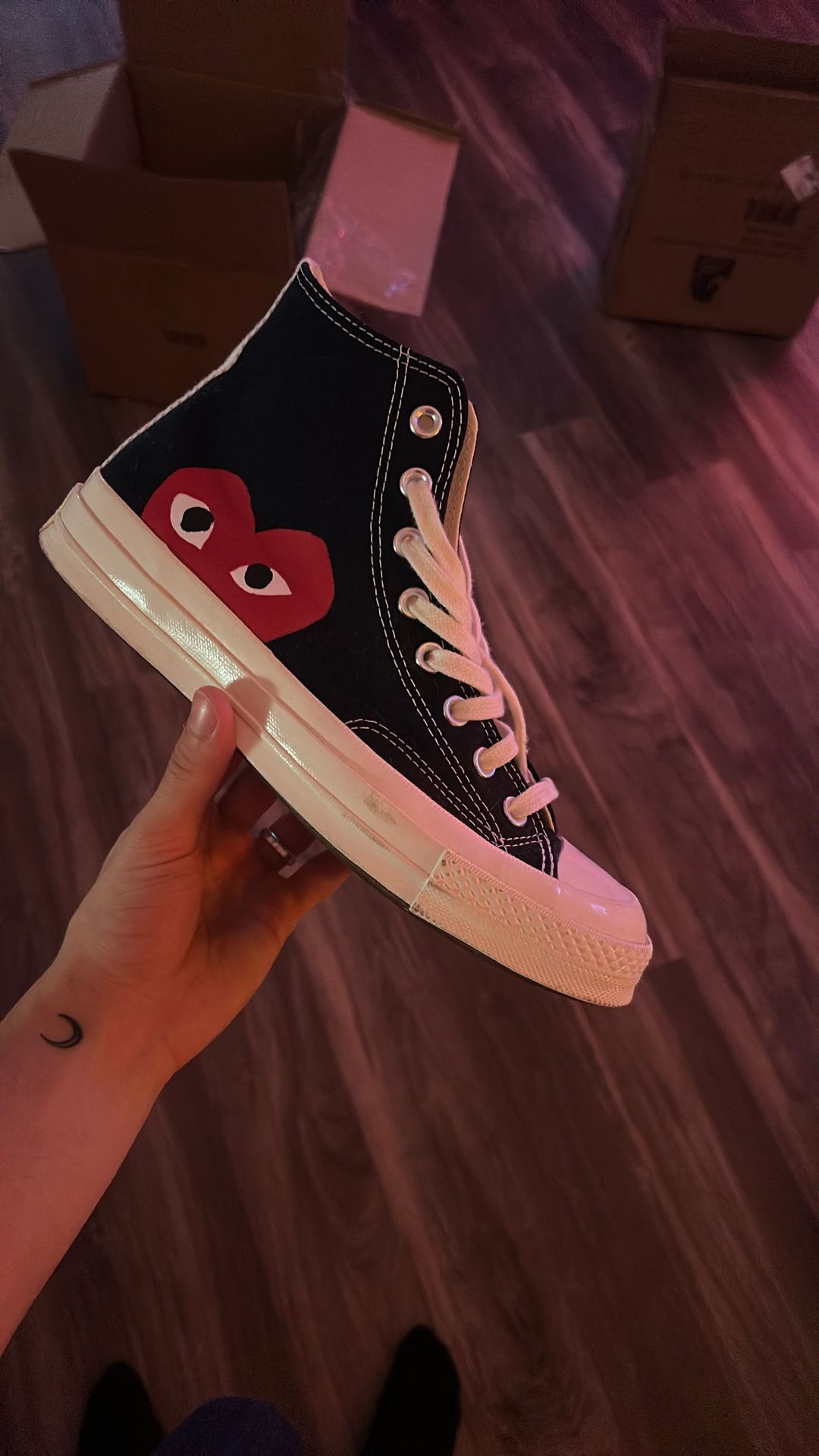 cdg converse men’s 7