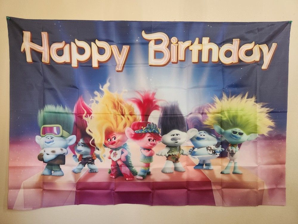 Trolls Birthday party $14
