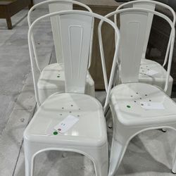 White bistro Chairs