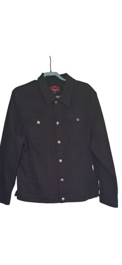 Trash and Vaudevile Black Jean Jacket brand new