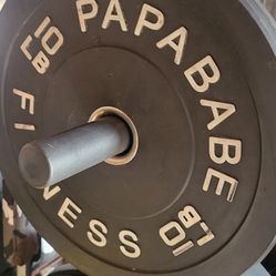Bumper Plates Weights With RACK