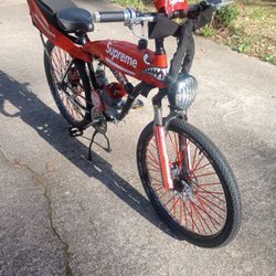 Motorized Bicycle Gas Bike 2-Stroke Engine 125mpg