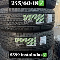 245/60/18 New Free Mount And Balance Included