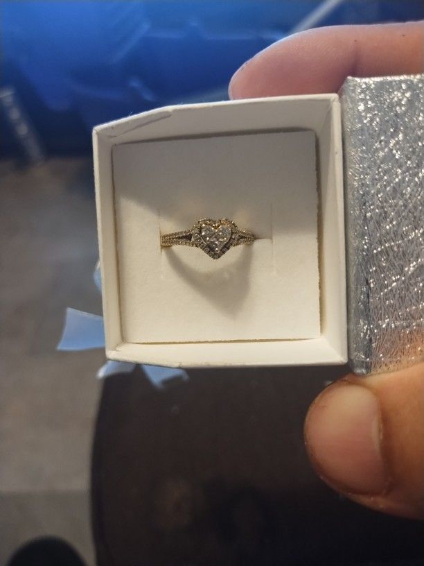Heart Ring 14k