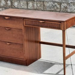 1960's Lane Perception series 4 drawer DESK with iconic woven lap drawer And Others 