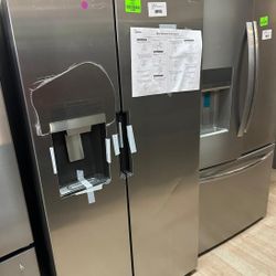 Midea MRS26D5AST 26.3-cu ft Side-by-Side Refrigerator D PFE