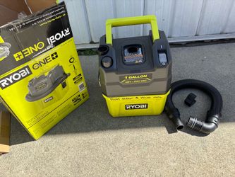 Ryobi ONE+ 18V Cordless 1 Gal. Wet/Dry Vacuum (TOOL ONLY/SOLO LA HERRAMIENTA)