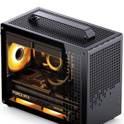 JONSBO/JONSPLUS Z20 Black Micro-ATX Mini Tower PC Case,with Detachable Carrying Handle, Mini Size, High-Performance Hardware Compatible, Support 240AI