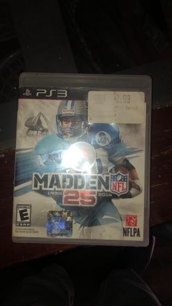 PS3 madden 25
