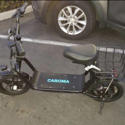 Carmona Electric Scooter  w/ Lock & Storage Compartment Included