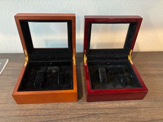 Wooden Display Boxes (comes with magnets)