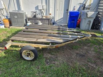 Galvanized Trailer