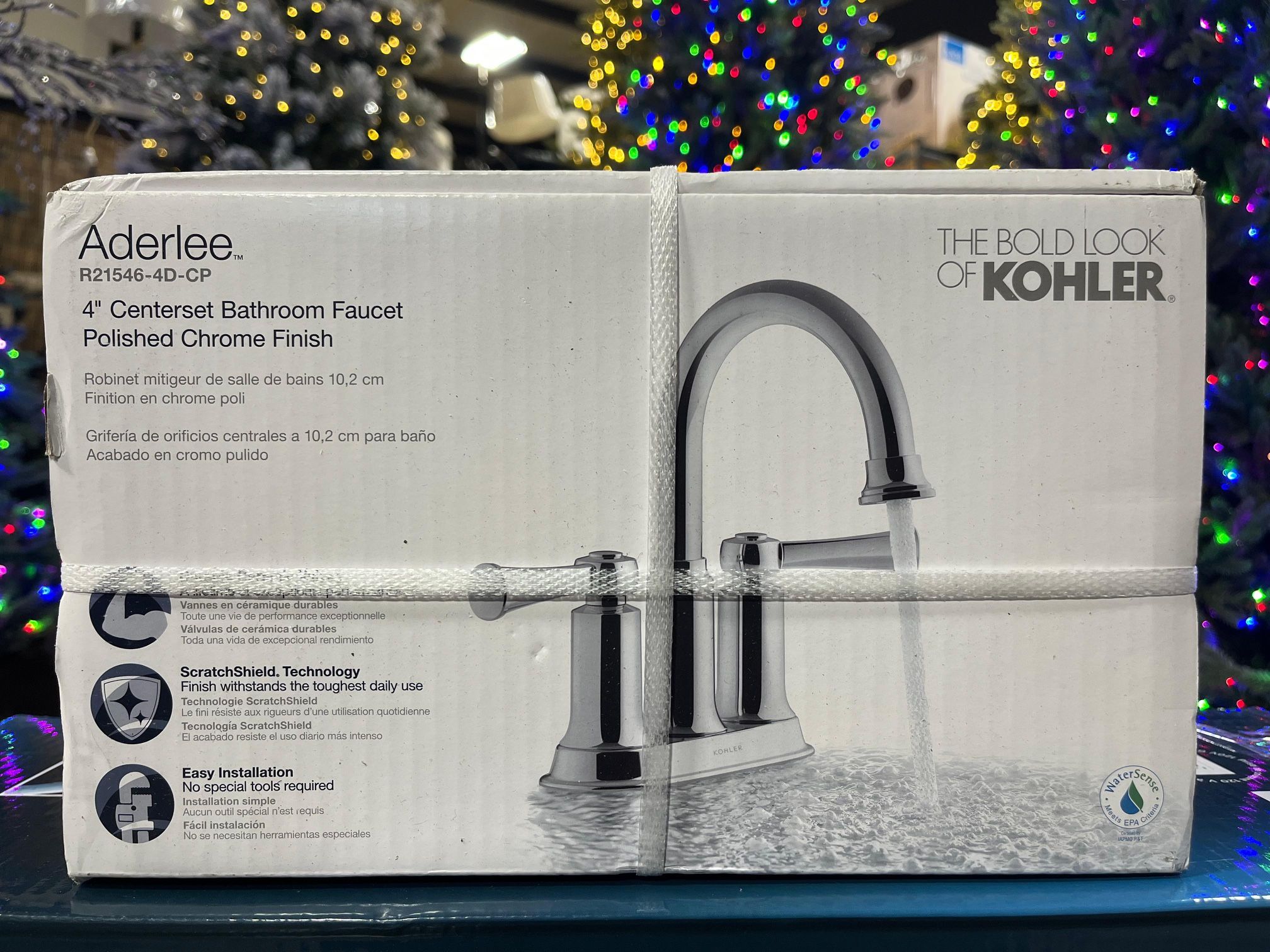 Kohler Aderlee Centerset Bathroom Faucet