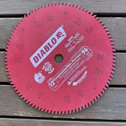 Table Saw Blade, Diablo 12” for Laminates