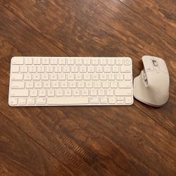 Apple Keyboard And Logi Mouse