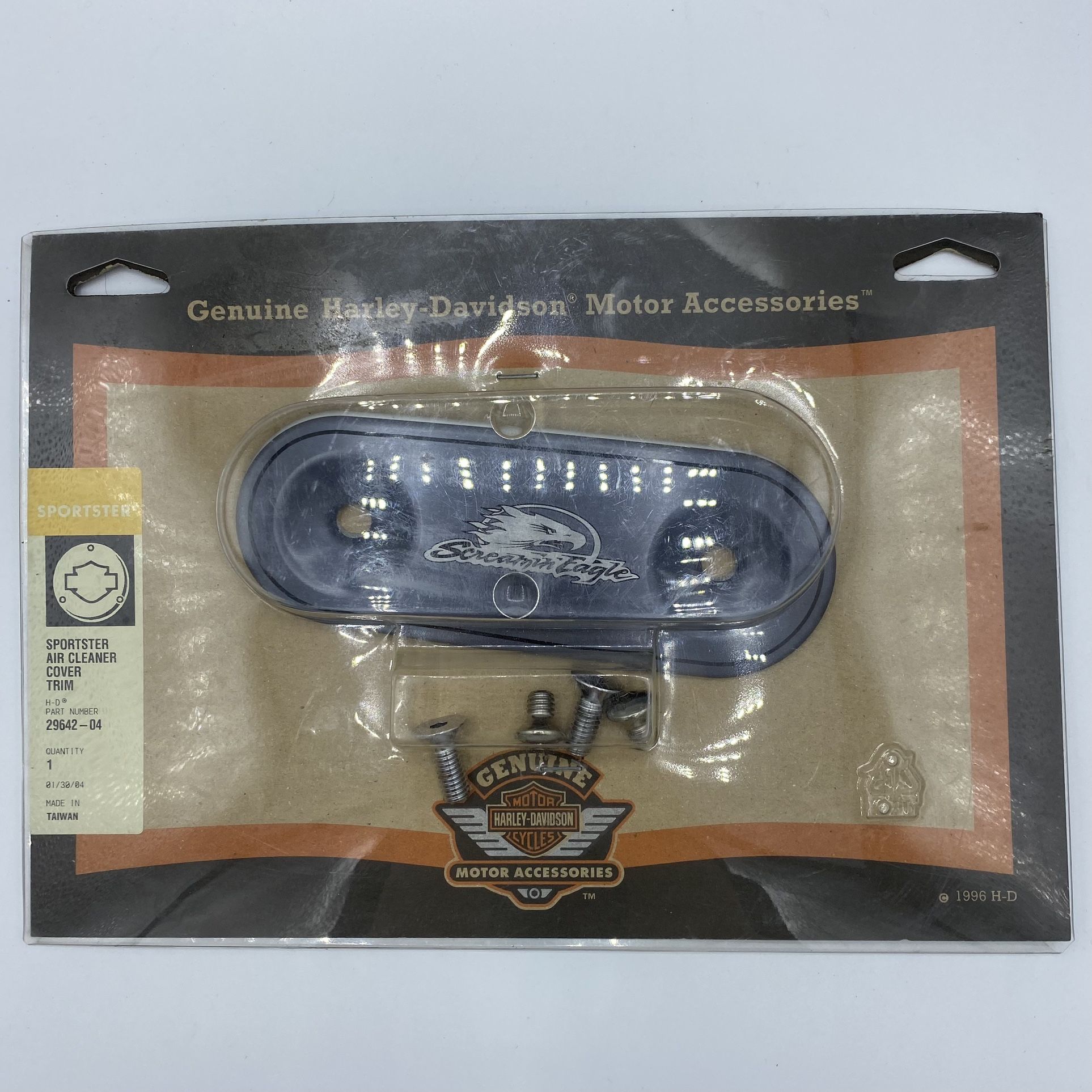 Harley Davidson Sportster Air Cleaner Cover Trim 29642-04 QTY1 “Screaming Eagle”