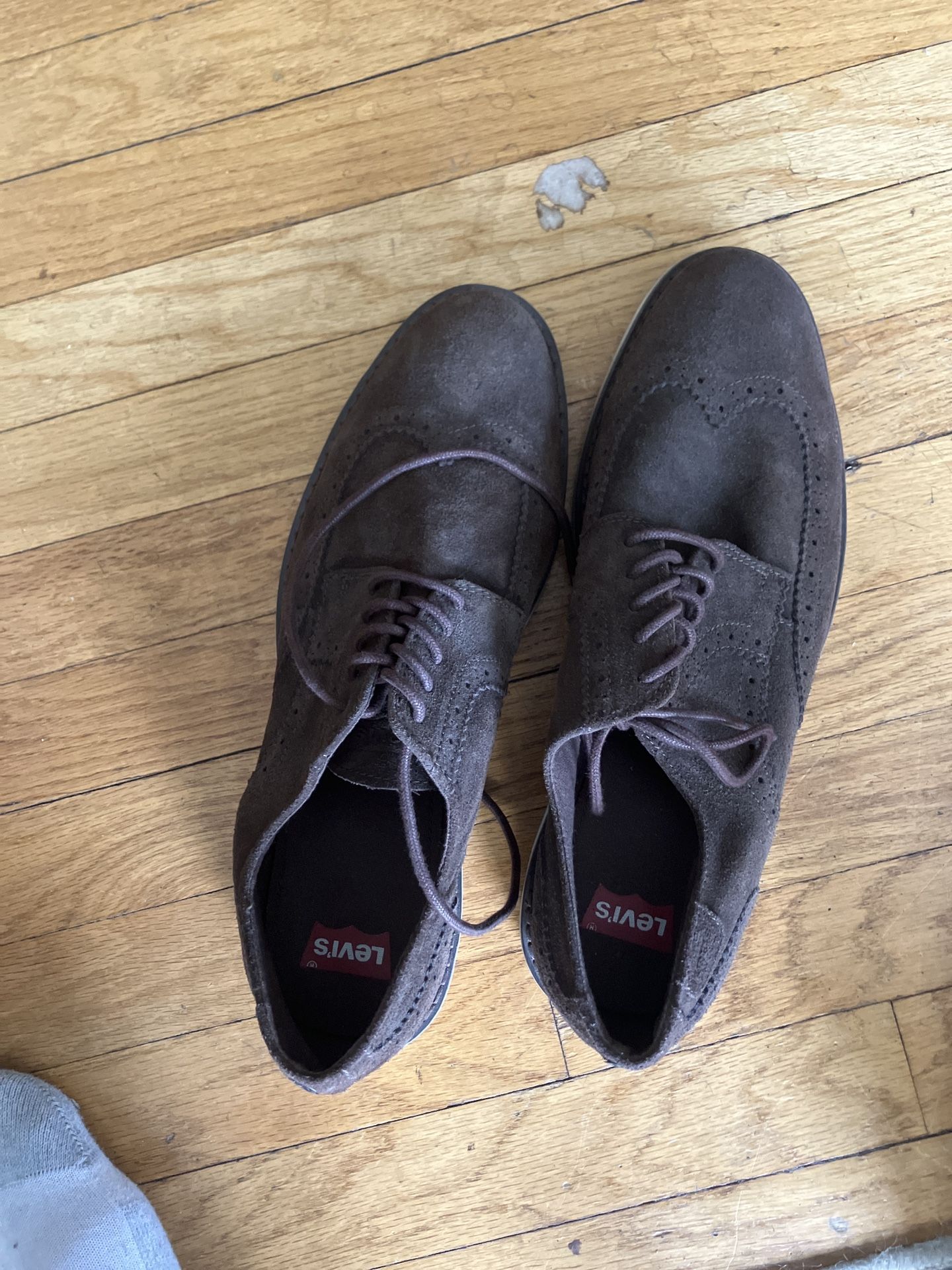 Size 13 Levi Shoes Leather Upper