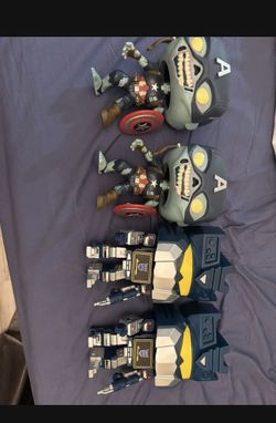 Funko POP! Large size Zombie Captain America and Transformers - Price for all