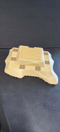 LEGO Rock/Island Raised Baseplate Tan